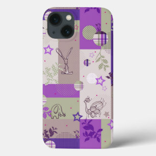 Baby Quilt Pattern iPhone 13 Case