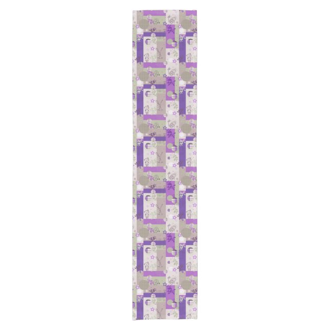 Baby Quilt Pattern Short Table Runner (Front)