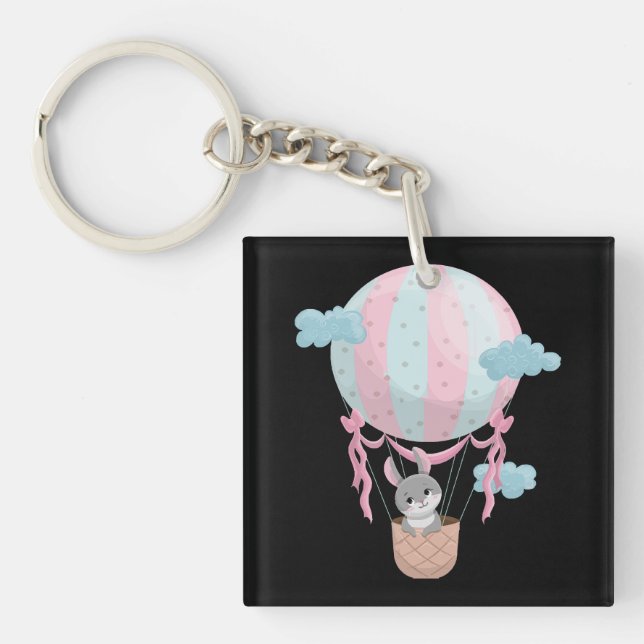 Baby Rabbit  Key Ring (Front)