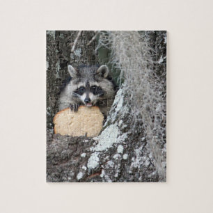 Baby Raccoon Jigsaw Puzzle