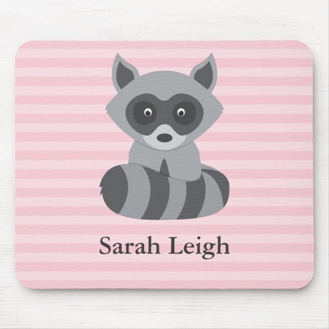 Baby Racoon Mouse Pad (Front)
