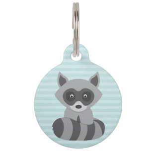 Baby Racoon Pet Tag