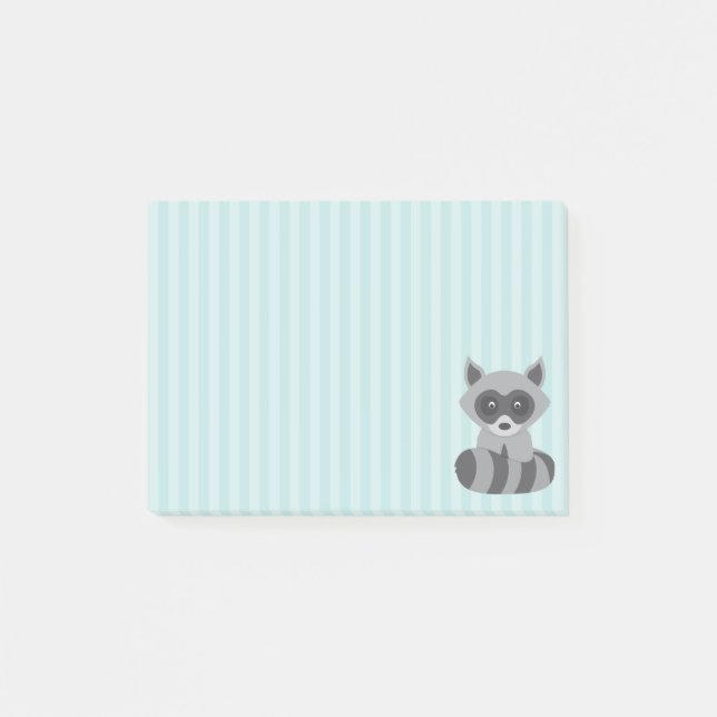 Baby Racoon Post-it Notes (Front)