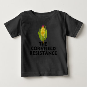 Baby Raglan T-Shirt - The Cornfield Resistance
