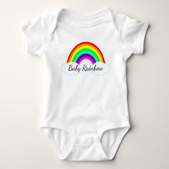Baby Rainbow Baby Bodysuit (Front)