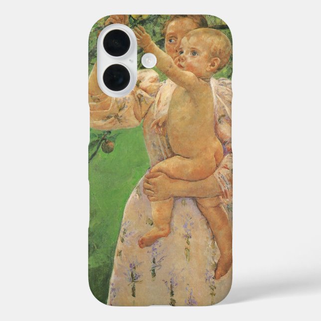 Baby Reaching for an Apple by Mary Cassatt Case-Mate iPhone Case (Back)