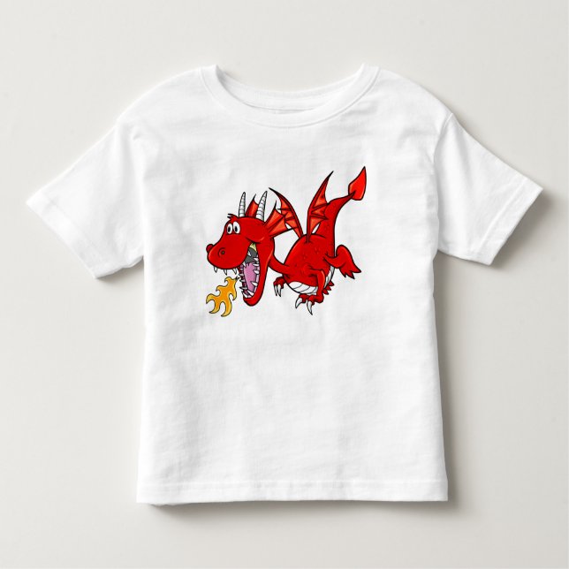 Baby Red Dragon  T-Shirt (Front)