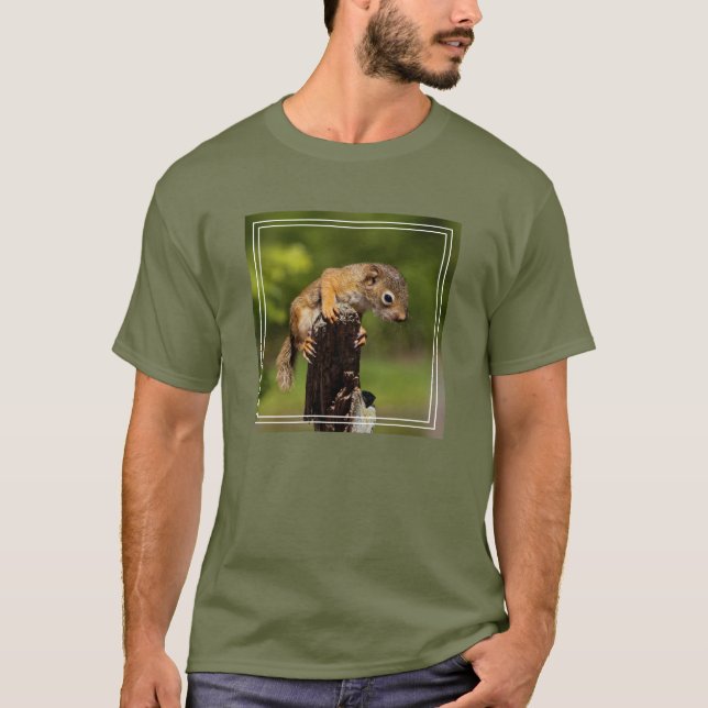 Baby Red Squirrel T-Shirt (Front)