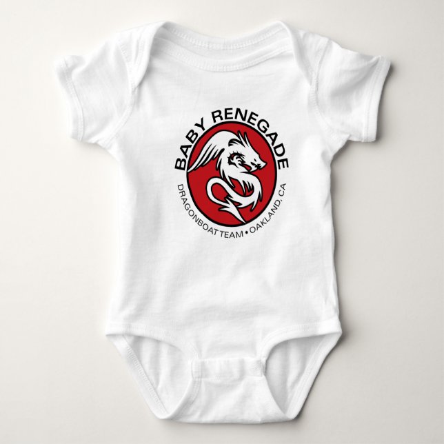 Baby Renegade - 6mo Baby Bodysuit (Front)