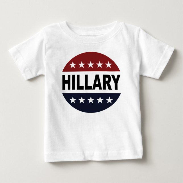 Baby Retro Hillary 2016 Button Shirt (Front)