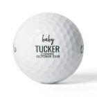 BABY REVEAL GOLF BALLS CUSTOM PERSONALIZED