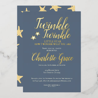 Baby Reveal Party Twinkle Twinkle Little Star 