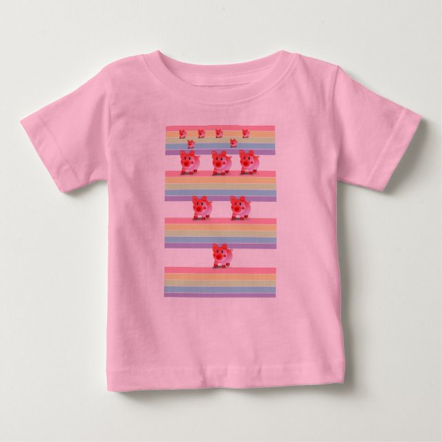 Baby Romper Baby T-Shirt (Front)
