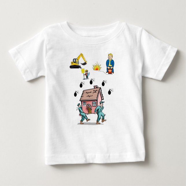 Baby Romper Baby T-Shirt (Front)