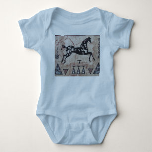 Baby Romper--Indian Pony Bodysuit