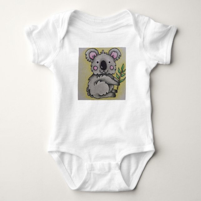 Baby romper koala design bodysuit (Front)