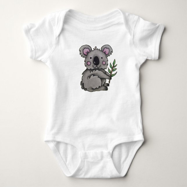 Baby romper koala design bodysuit (Front)