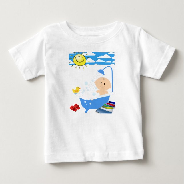 Baby Romper T-Shirt (Front)