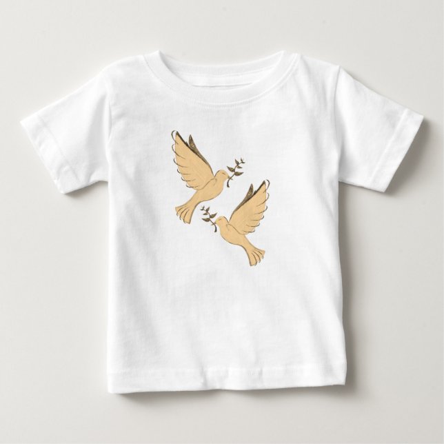 Baby Romper T-Shirt (Front)