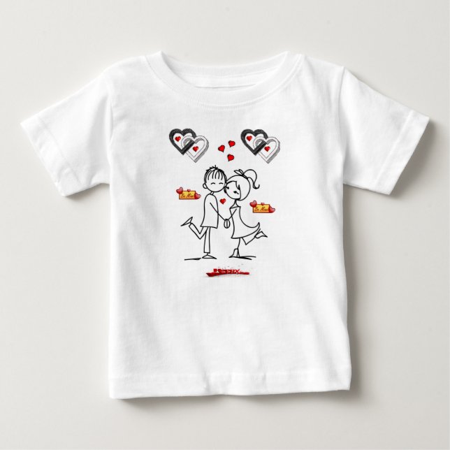 Baby Romper T-Shirt (Front)