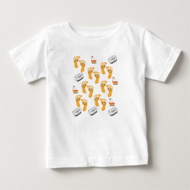 Baby Romper T-Shirt (Front)