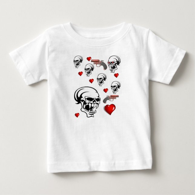 Baby Romper T-Shirt (Front)