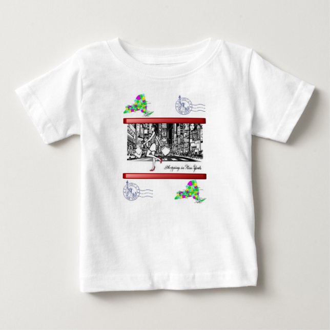 Baby Romper T-Shirt (Front)