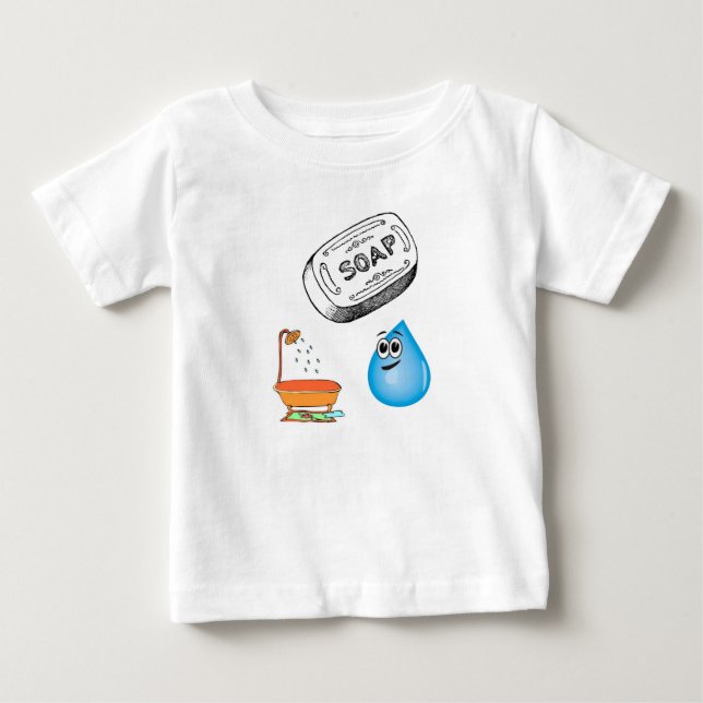 Baby Romper T-Shirt (Front)