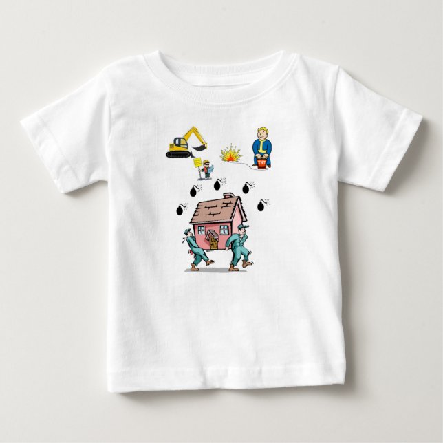 Baby Romper T-Shirt (Front)