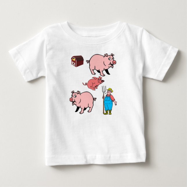 Baby Romper T-Shirt (Front)