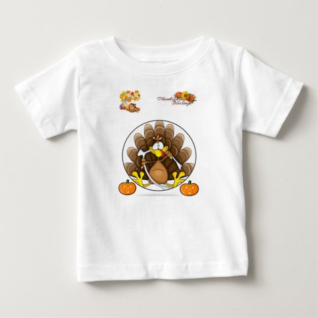 Baby Romper T-Shirt (Front)