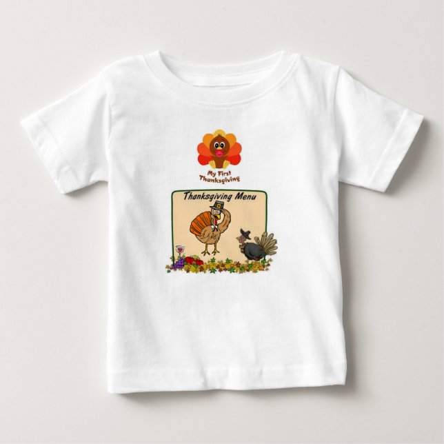 Baby Romper T-Shirt (Front)