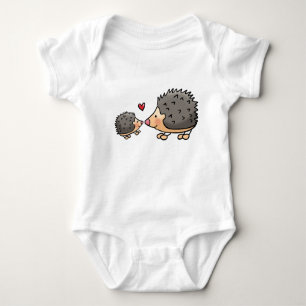 Baby rompertje with egeltjes baby bodysuit