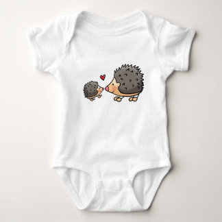 Baby rompertje with egeltjes baby bodysuit