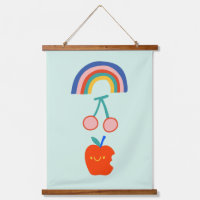 Baby Room Apple Rainbow Colourful Nursery 