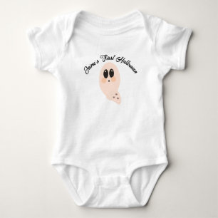 Baby’s 1st Halloween Cute Ghost Baby Bodysuit