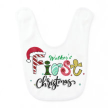Baby’s first Christmas Bib