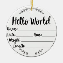  Baby’s First Christmas Keepsake Ornament 