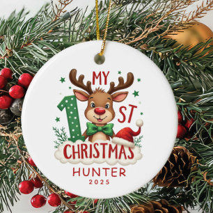 Baby’s First Christmas Personalized ornament