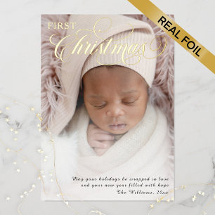 Baby’s First Christmas Photo Script