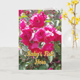 Baby’s First Hero Mothers Day Card