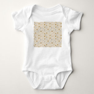 Baby’s First New Year 2026 – Gold Confetti Baby Bodysuit