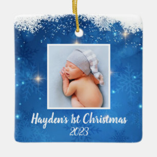  Baby’s First - Personalised Christmas Ornament 
