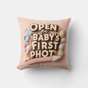 Baby’s First Photo Tab: Arrow-Powered Memory Cushion