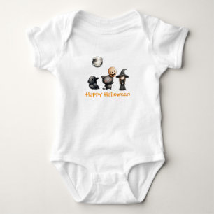 Baby’s First Spooky Outfit Baby Bodysuit