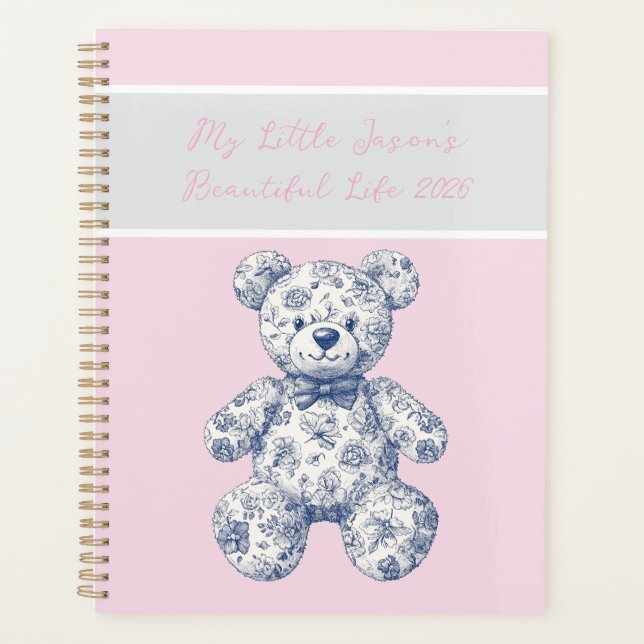 Baby’s First Year Planner | Baby Daily Schedule (Front)