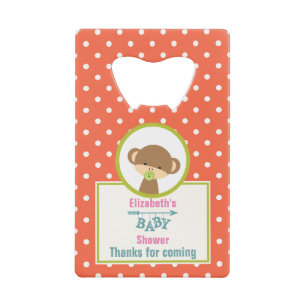 Baby Safari Monkey with Pacifier Shower