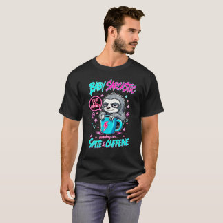 Baby Sarcastic Sloth Coffee Mug Design T-Shirt