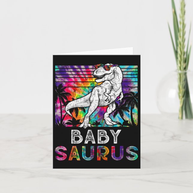 Baby Sauruse  Card (Front)