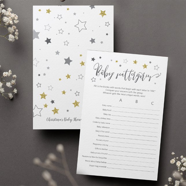 Baby Scattergories | ABC Baby Shower Game (Creator Uploaded)